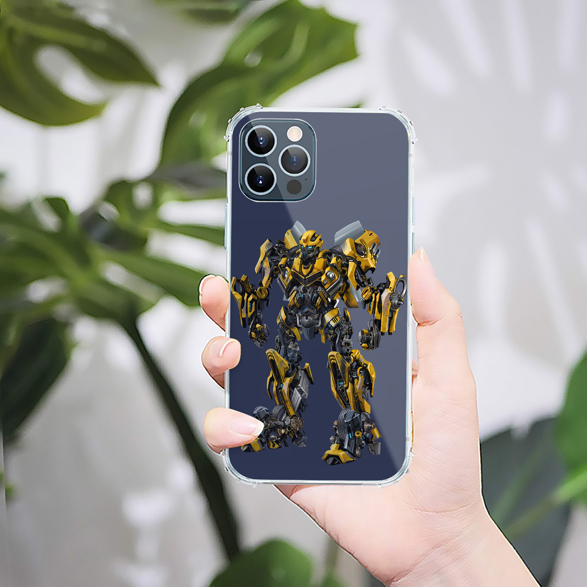 （画像用） Transformers トランスフォーマー 【iPhone 12シリーズ対応】透明スマホケース（クリアソフトケース）
